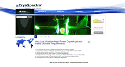 Desktop Screenshot of cryospectra.com